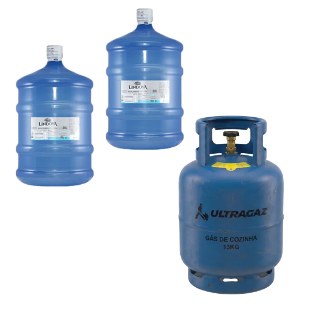 2x Água + 1x Gás Ultragaz